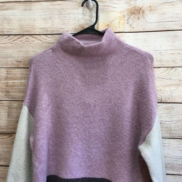 C & C CALIFORNIA COLOR BLOCK SWEATER IN WOOL BLEND - Picture 2 of 5